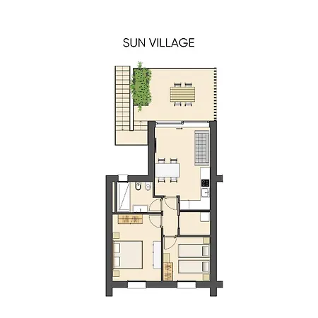 Sun Village Con Piscina - Piazza Aurora - Adria - Family شقة *